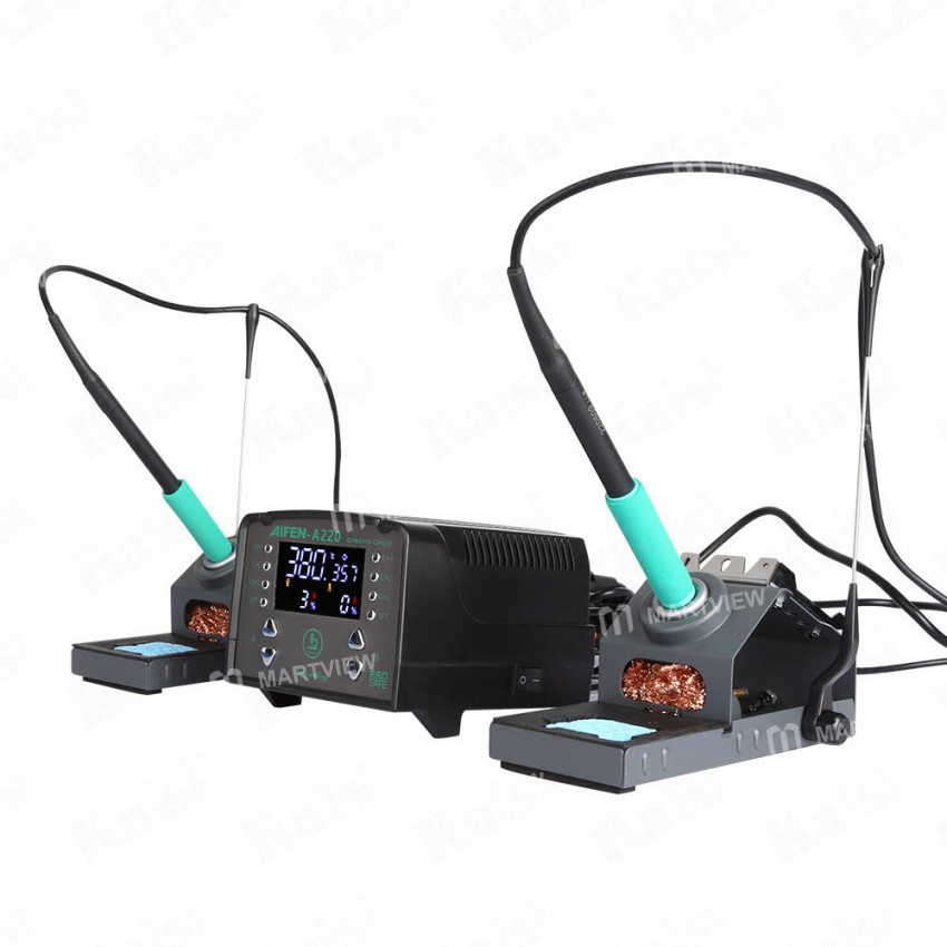 aifen a220-double-station-rework-soldering-station-compatible-with-c245-210-115-handle-6