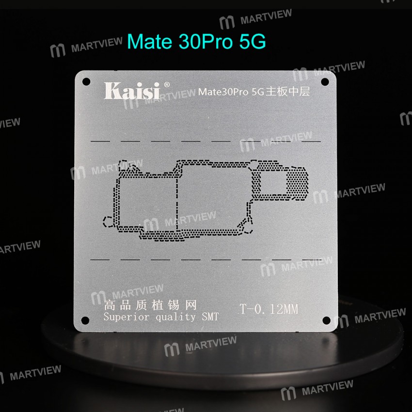 kaisi 012mm-huawei-series-middle-layer-bga-reballing-stencil-for-huawei-mate-nova-p-series-4