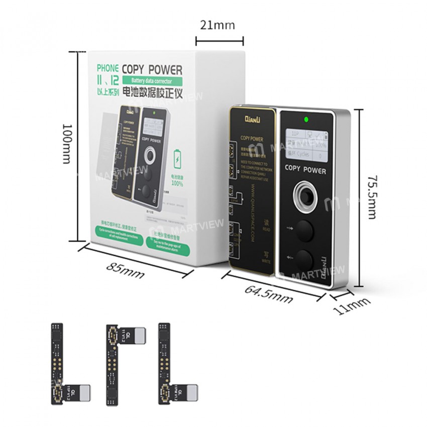 QianLi Copy Power Battery Data Corrector Battery Repair Artifact for iPhone 11 / 11 Pro / 11 Pro Max