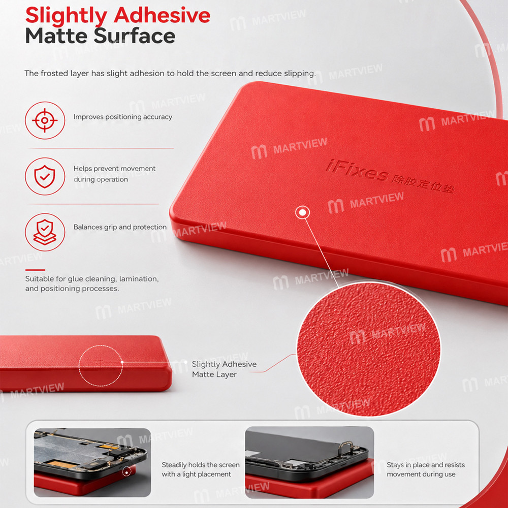 ifixes id77-curved-screen-silicone-positioning-pad-for-glue-cleaning-lamination-positioning-9