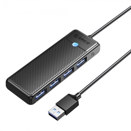 Orico Ultra-Slim 4-Port USB 3.0 HUB Support OTG Function for Computers / Laptops