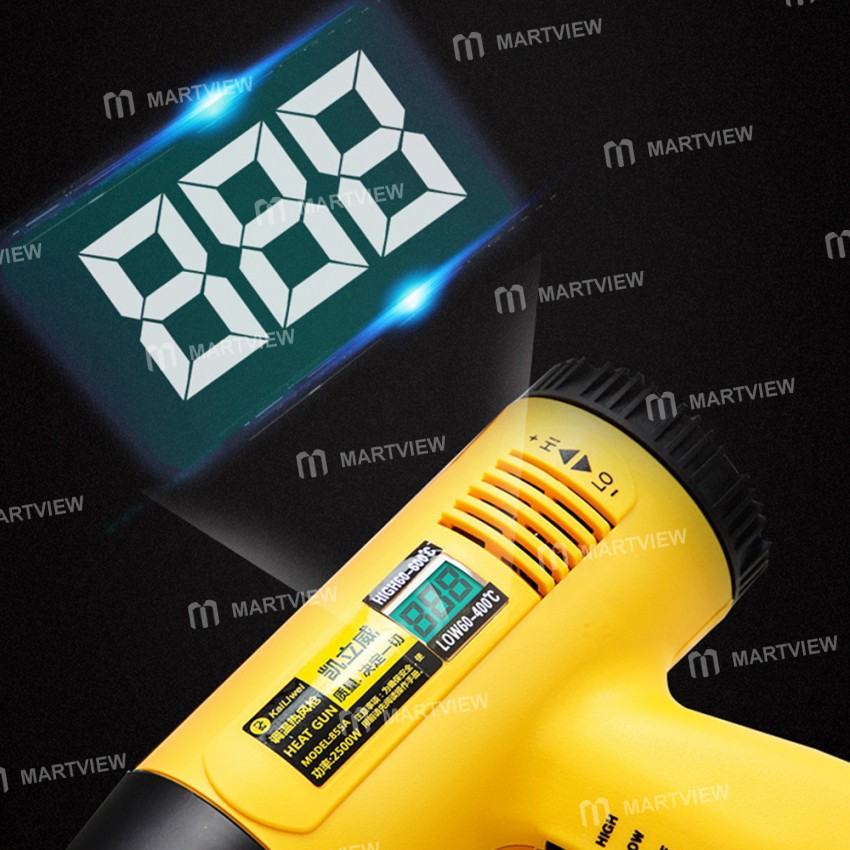 kailiwei 855a-2500w-high-power-handheld-digital-display-hot-air-gun-7