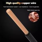 BST-059 Multi-Purpose Fast Transmission Pure Copper Test Cable for DC Power Supply