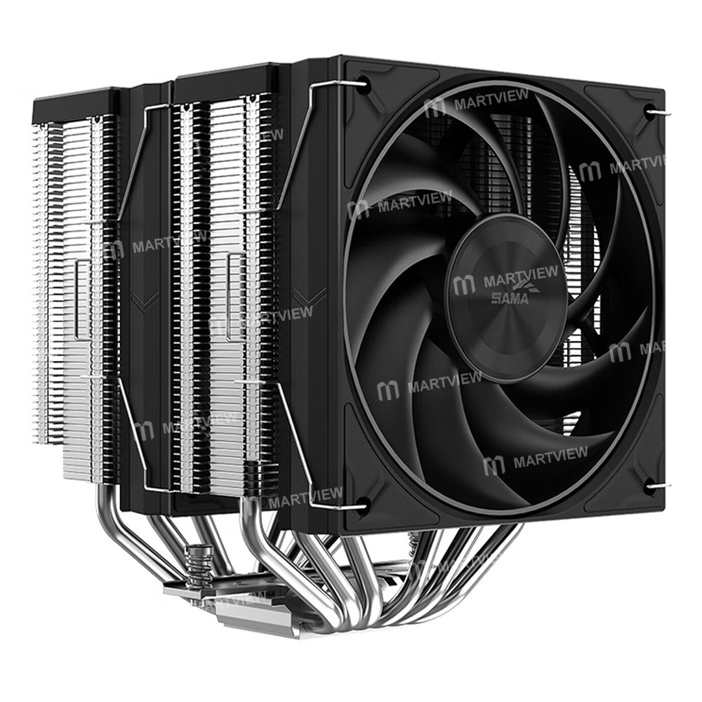 sama wind-tunnel-a60e-dual-fan-6-heatpipe-dual-tower-cpu-air-cooler-for-intel-amd-platforms-1