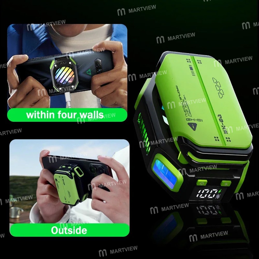 mobile phone-magnetic-semiconductor-cooling-fan-radiator-with-7-gears-adjustable-8