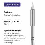 PPD C210 / C245 Universal Lead-free Soldering Iron Tips Compatible JBC Soldering Station