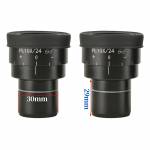 pl10x 24mm-high-eye-point-large-field-view-flat-field-microscope-eyepieces--30mm-mounting-interface-