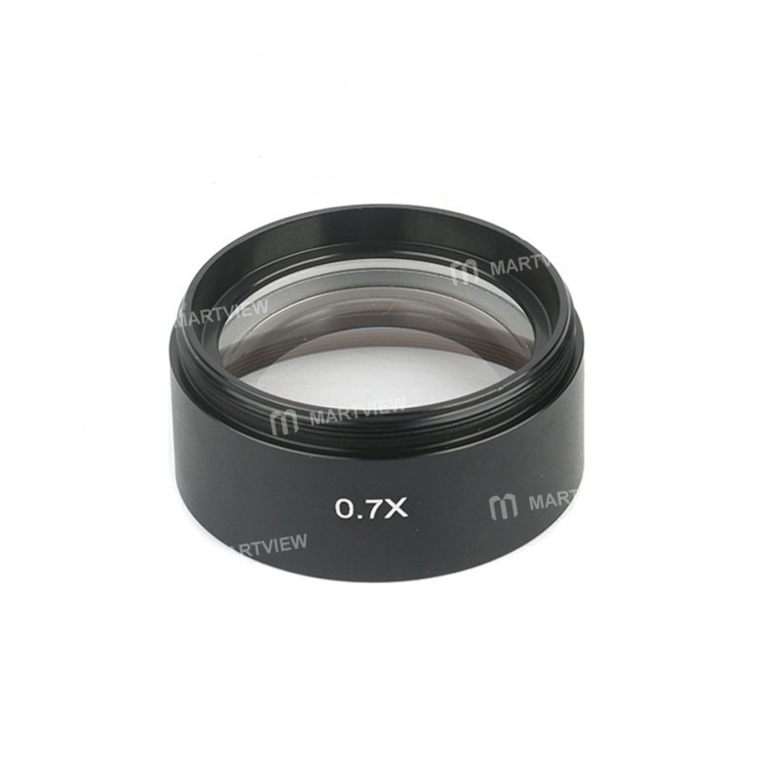 0.7X 48mm Stereo Microscope Barlow Adapter Lens