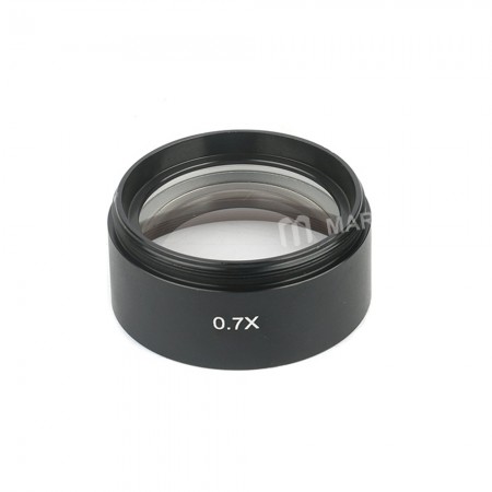 0.7X 48mm Stereo Microscope Barlow Adapter Lens