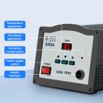 xzz 2000a-90w-smart-constant-temperature-lead-free-soldering-station-support-203h-tips-9