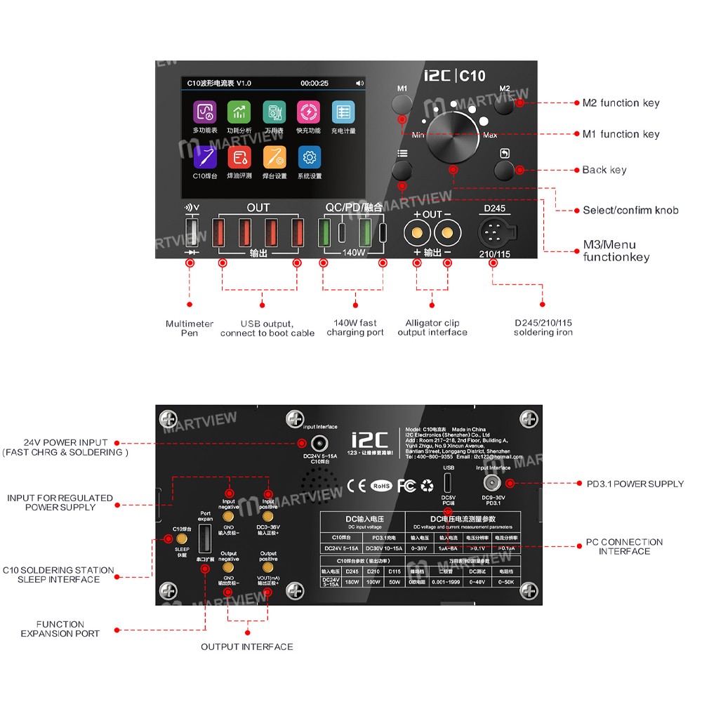 i2c c10-ultra-high-precision-digital-waveform-ammeter-with-charge-detection-voltage-measurement-4