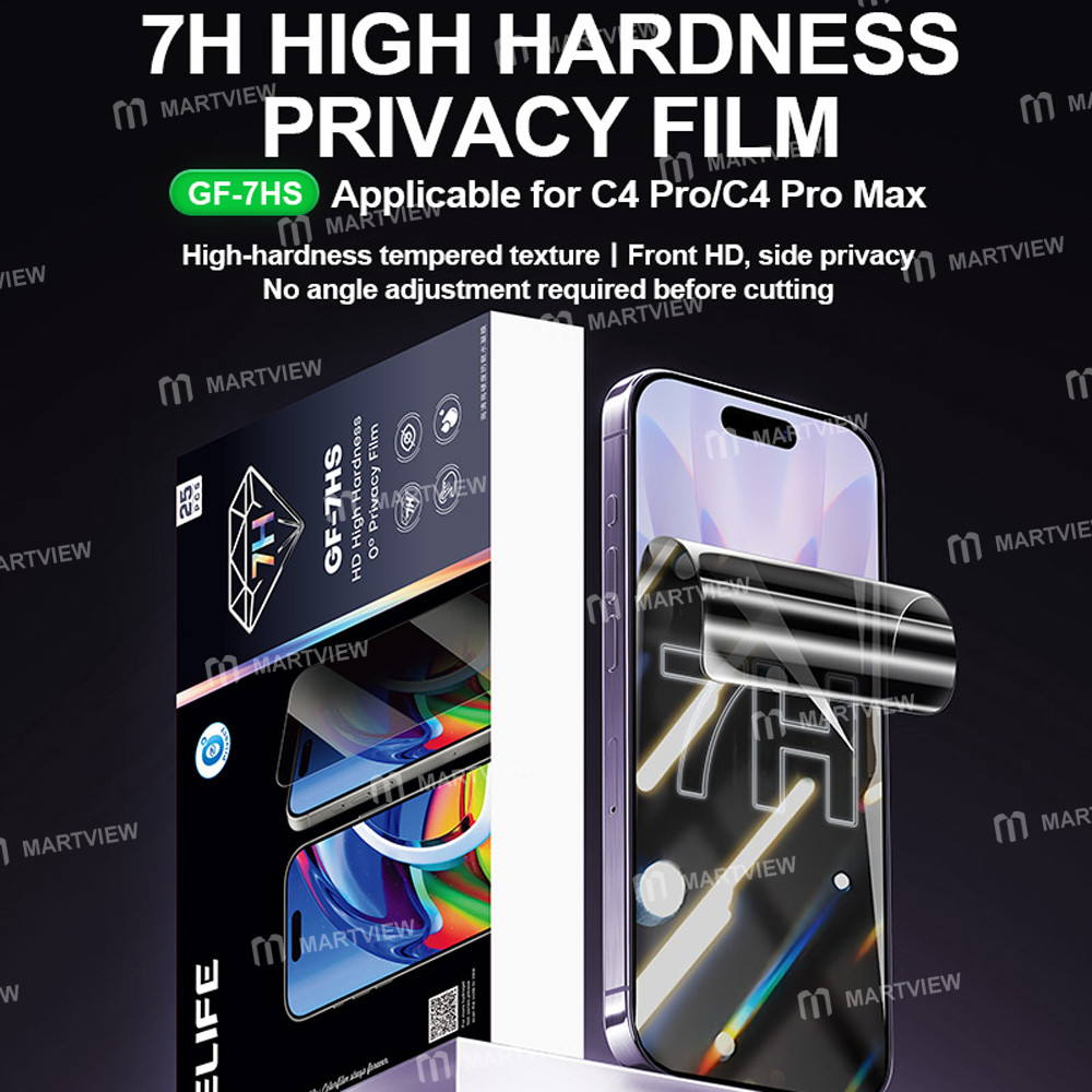 relife gf-7hs-7-inch-7h-high-hardness-hd-privacy-film-applicable-for-c4-pro-c4-pro-max-3