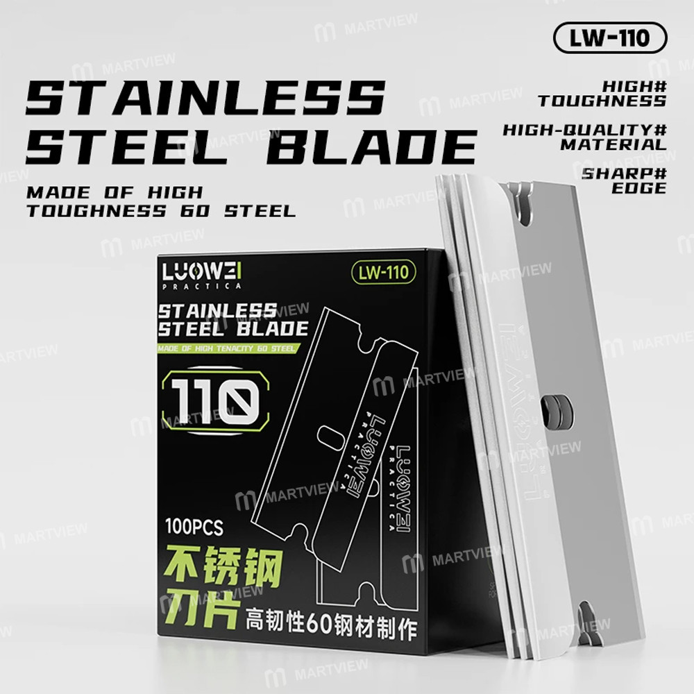 luowei lw-110-high-toughness-stainless-steel-blades-for-disassembly-and-adhesive-removal-2