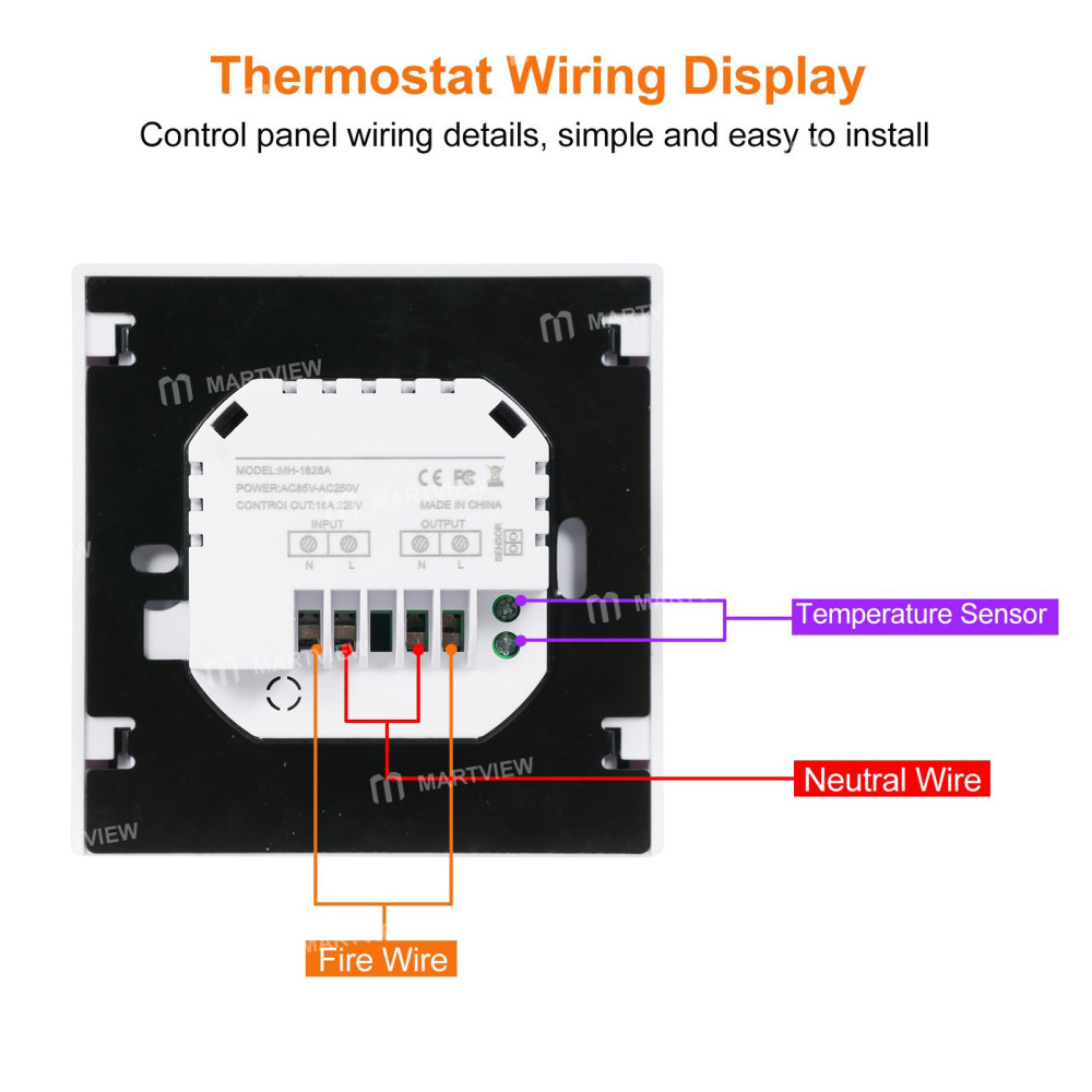 smart thermostat-16a-floor-heating-temperature-controller-with-led-touch-screen-85-265v-electric-hea