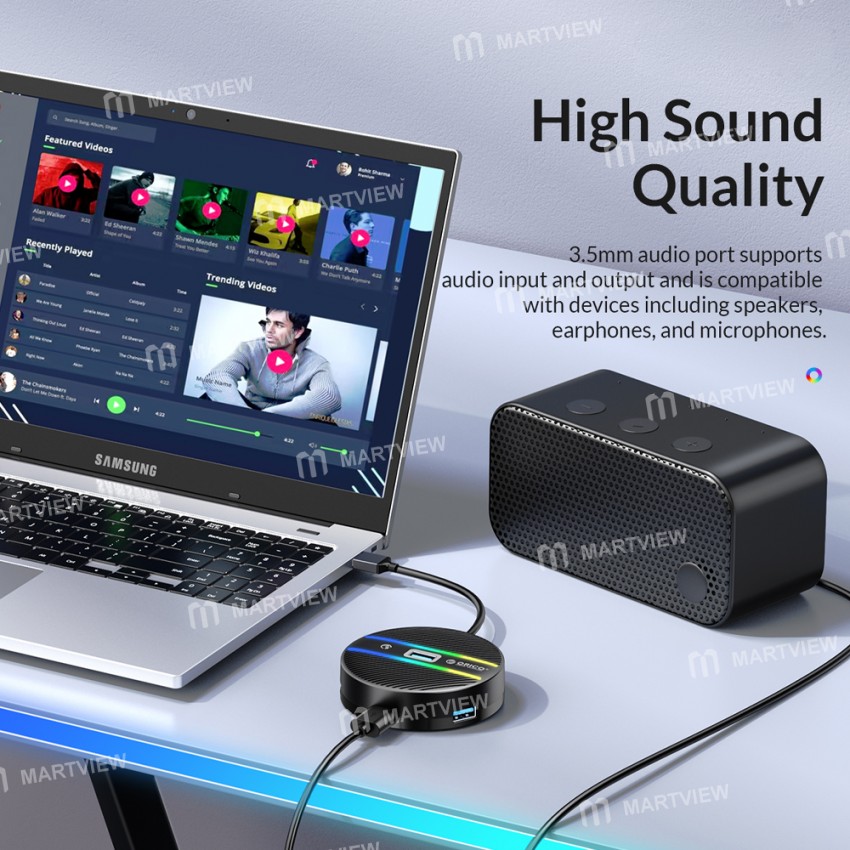 orico ys1-c2-usb-c-to-usb-a-4-port-desktop-type-usb-30-5gbps-high-speed-expansion-hub-14