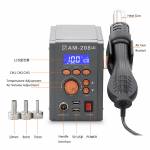 amaoe am-208-large-air-volume-temperature-adjustment-digital-display-hot-air-gun-desoldering-station