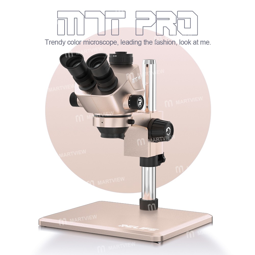 relife rl-m7t-pro-b11-7x-50x-continuous-zoom-colorful-trinocular-hd-stereo-microscope-5