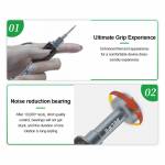 relife rl-729a-steel-cannon-king-5-in-1-carbon-fiber-finish-s2-steel-2d-screwdriver-set-13