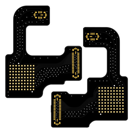 Mr.Yang Flash / Earpiece / Front Microphone / NFC Signal Flex Cable for iPhone 17 Pro / 17Pro Max