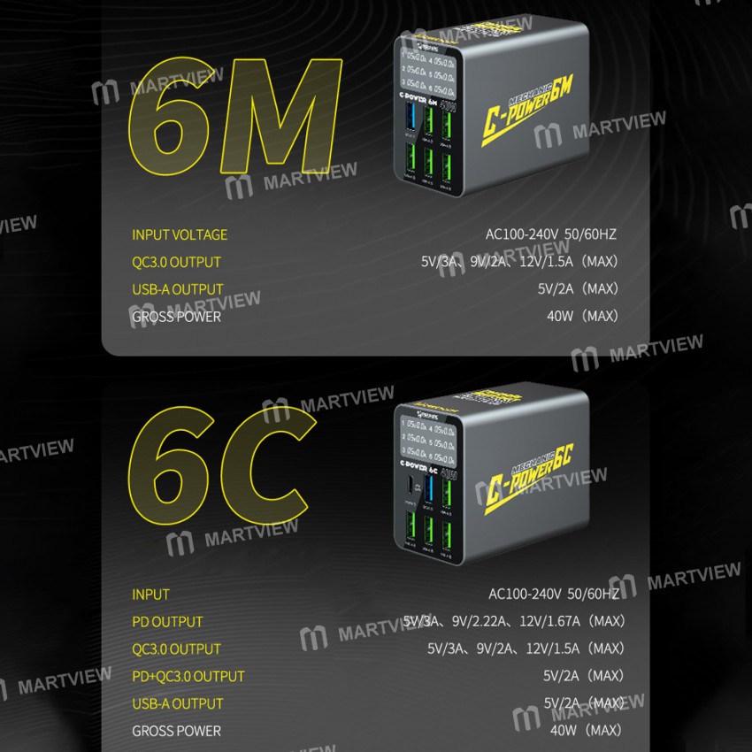 mechanic c-power-series-6-port-usb-smart-digital-display-fast-charger-8