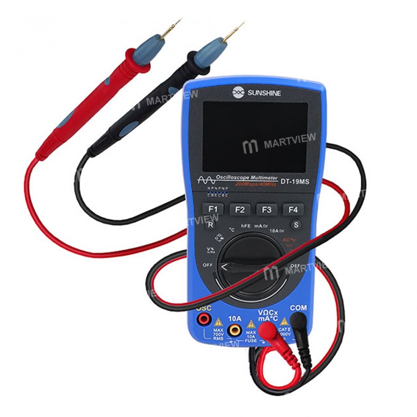 Sunshine DT-19MS 2in1Handheld Oscilloscope Multifunction LCD Display Test Meter