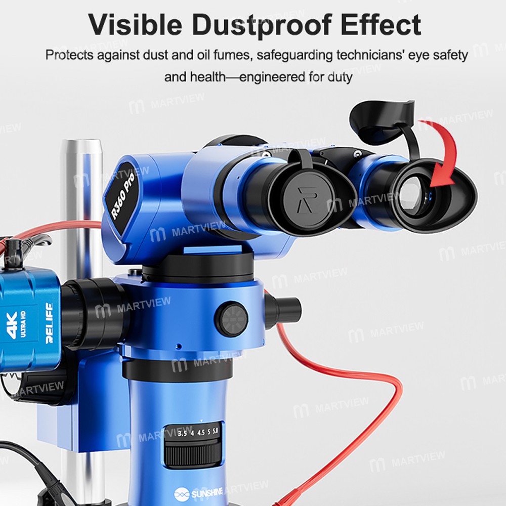 relife m-26-pro-max-dustproof-anti-light-leakage-soft-silicone-microscope-eyepiece-cover-8