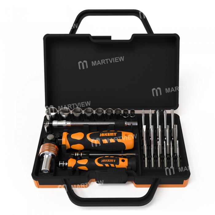 JAKEMY JM-6121 31-in-1 Professional Screwdriver Tools Set - Martview
