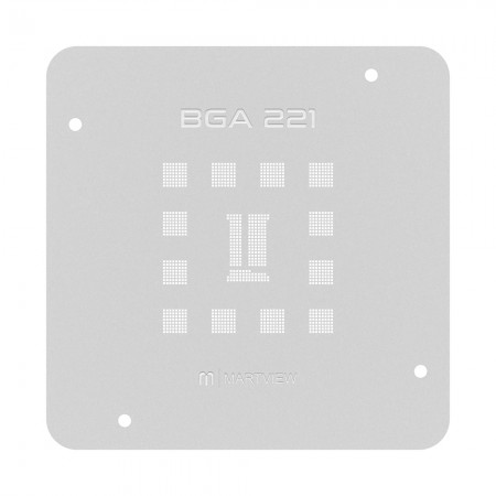 Martview RB-03 BGA 221 EMMC EMCP UFS BGA Reballing Stencil Net