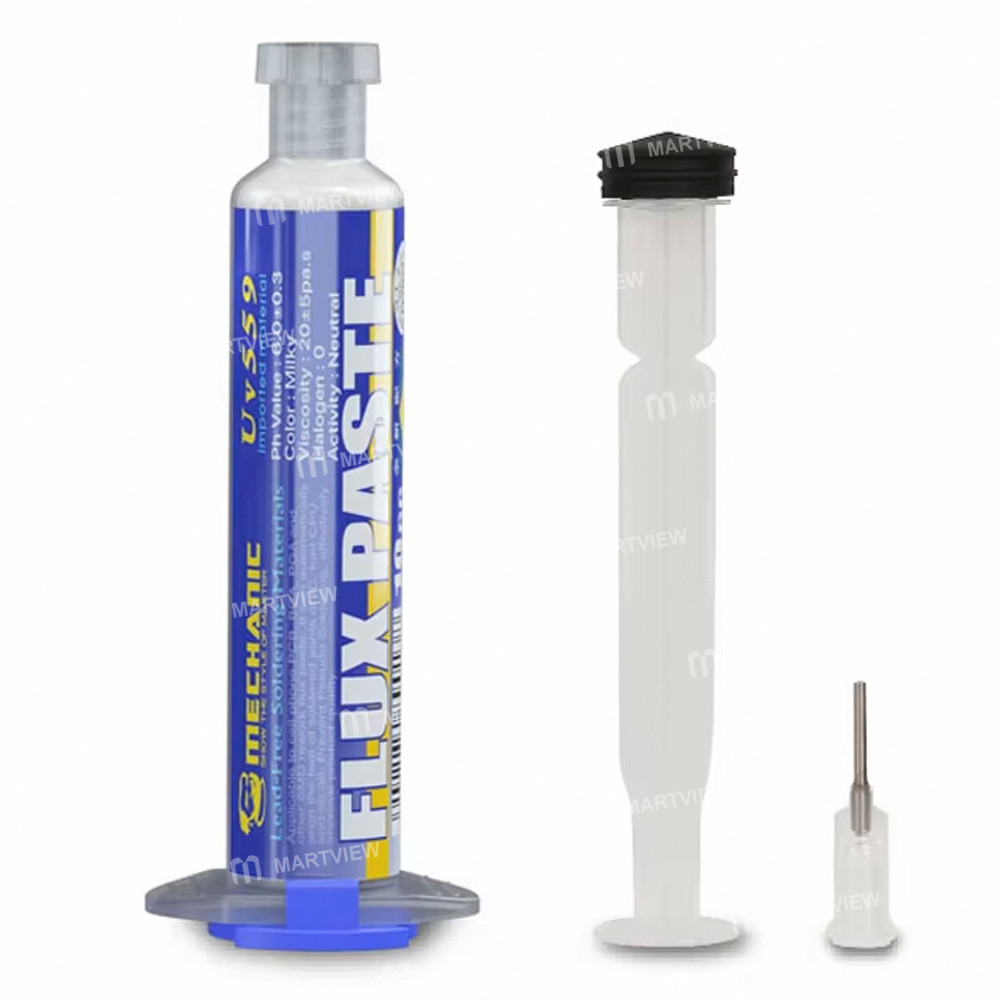 mechanic uv-223-559-10cc-100g-mild-rosin-lead-free-no-clean-solder-flux-10