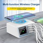 wlx x9dm-110w-8-port-pdqc30-multi-device-desktop-charger-with-wireless-charging-5