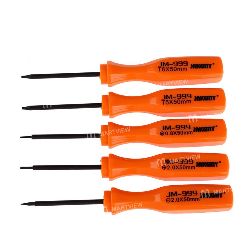 Jakemy JM-999 Precision 5 in 1 Screwdriver Set Repair Tool