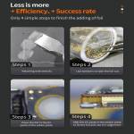 Qianli iAtlas 24k Explosion Proof Gold-plated Foil Gasket for Phone Motherboard Reballing Repair