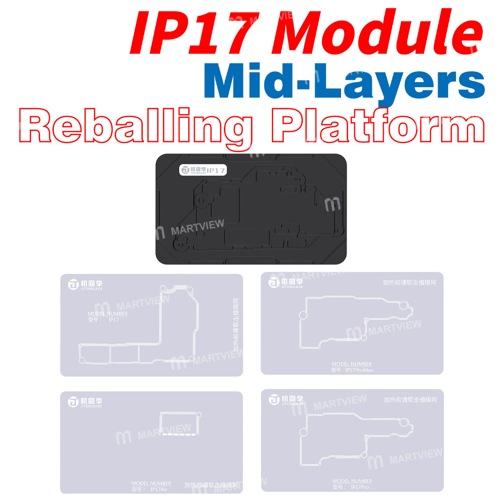 jtx m29-middle-layer-bga-reballing-stencil-tin-planting-platform-for-iphone-x-to-17-pro-max-16