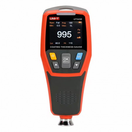 UNI-T UT343D Digital FE / NFE Metal Car Coating Thickness Gauge Meter