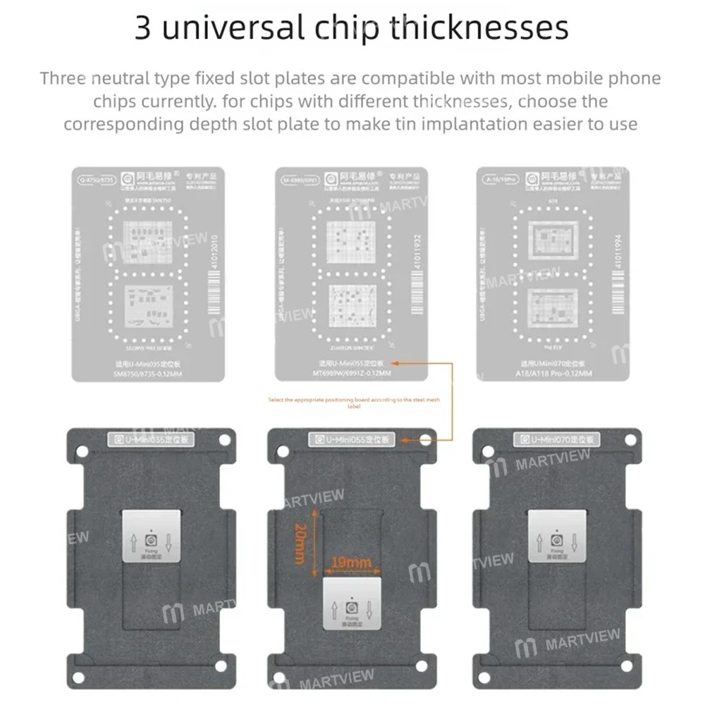 amaoe umini-universal-magnetic-tin-planting-platform-set-for-iphone-android-huawei-samsung-mtk-10