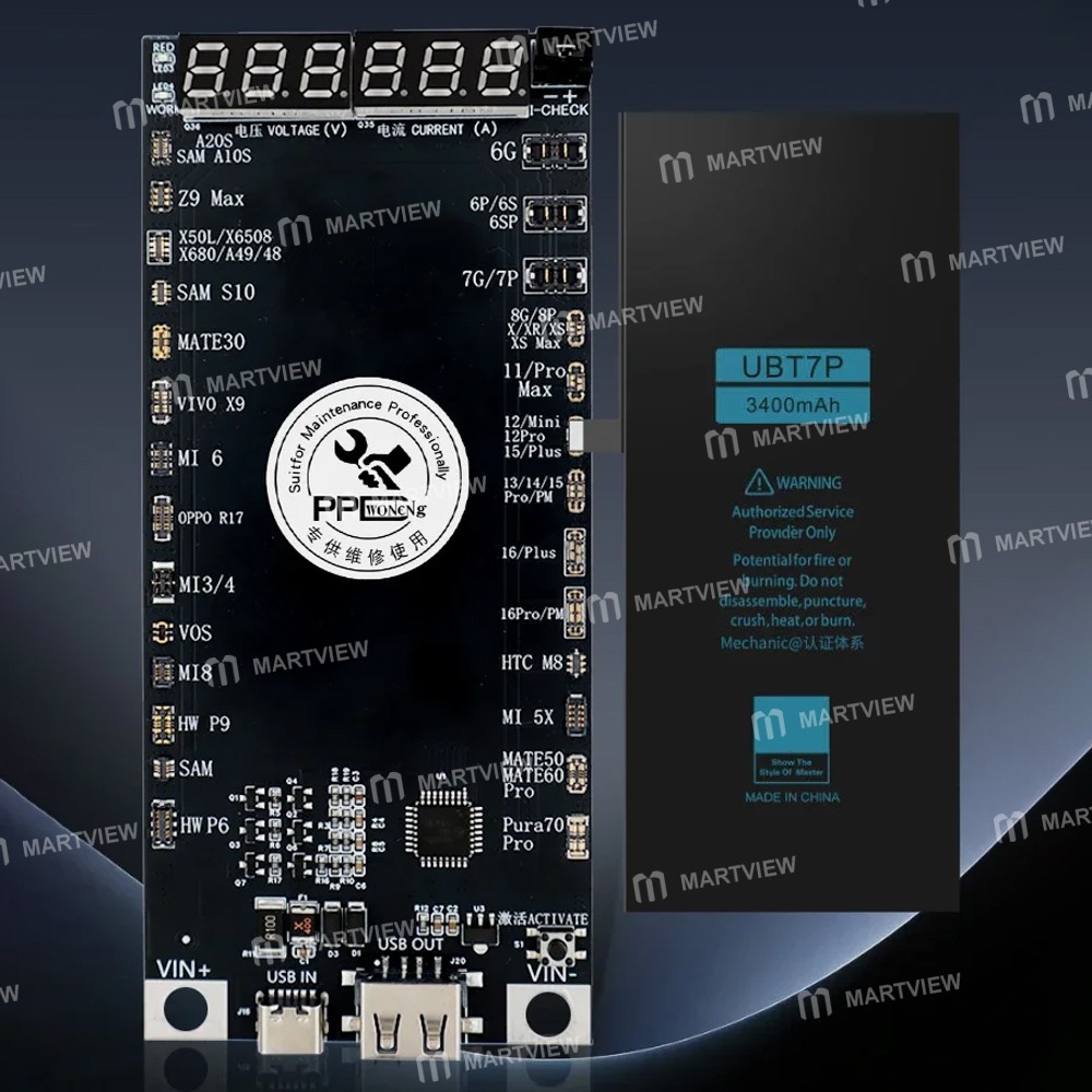ppd w029-battery-activation-detection-board-for-iphone-6-to-16pro-max-android-2
