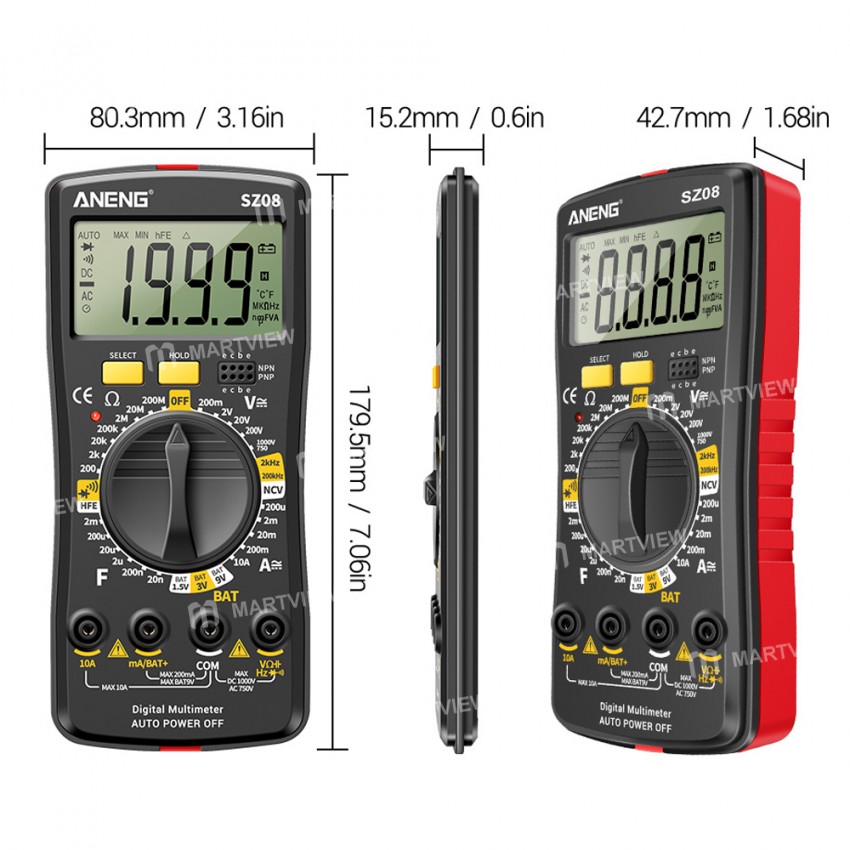 aneng sz08-ultra-thin-handhold-auto-rang-intelligent-digital-multimeter-with-ncv-11