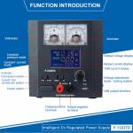 Sunshine P-1503TD 15V 3A Adjustable Intelligent DC Regulated Power Supply with LED Display