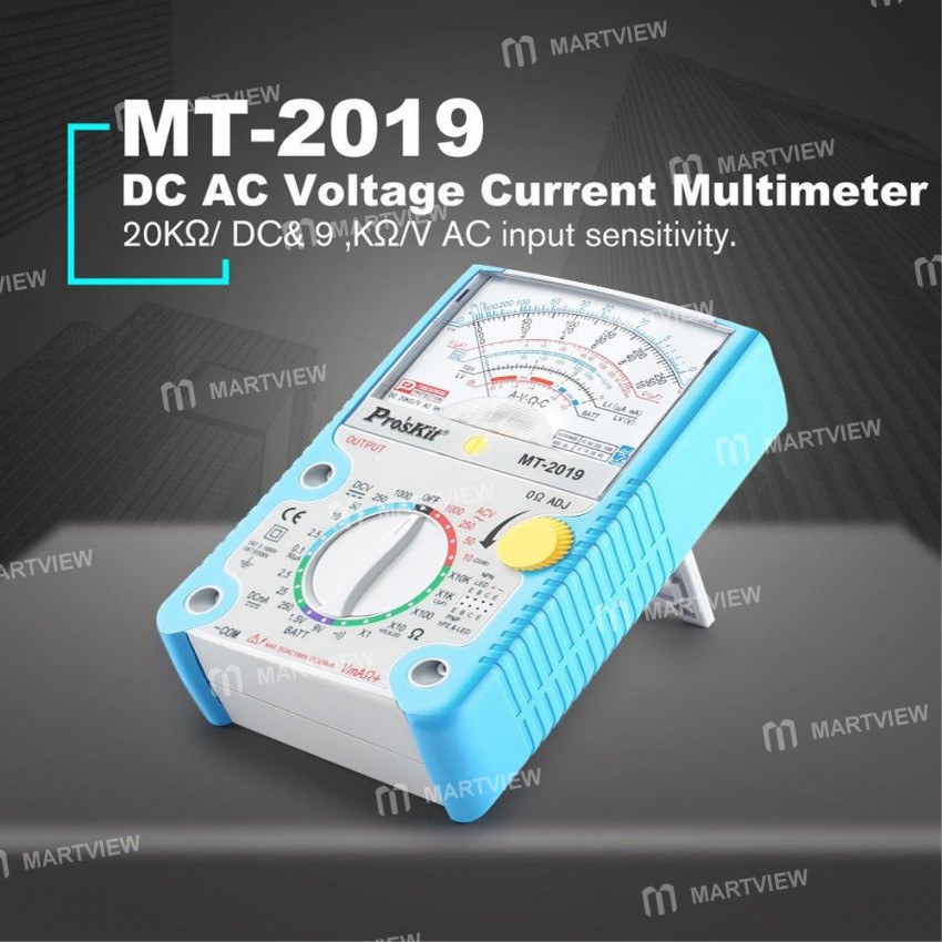 Pros'Kit MT-2019 High-precision Multi-function Pointer Analog Professional Multimeter
