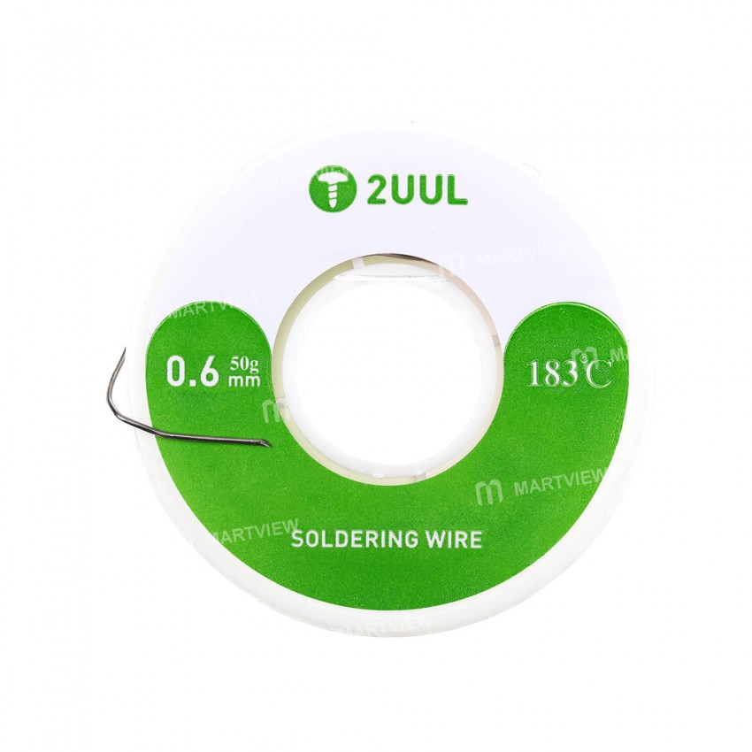 2UUL Lead-free Welding Wire 183° 0.3mm 0.6mm 100M 50G Soldering Wire