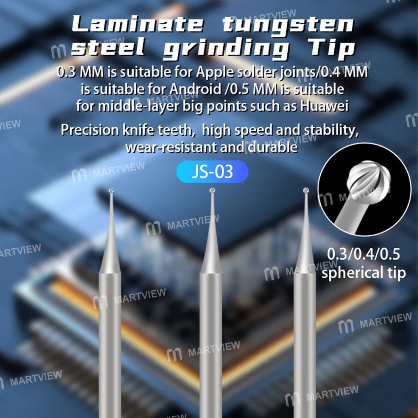 jitongxue js-03-235mm-diameter-spherical-straight-needle-laminate-grinding-heads-1