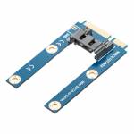 Orico MSTS7PW SATA 7Pin to mSATA Flat Type SSD Adapter Card Support Full Height Size