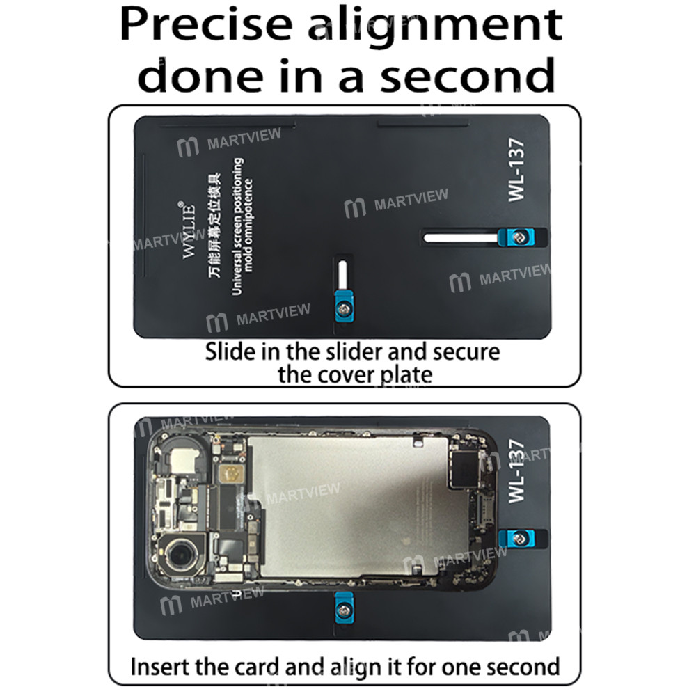 wylie wl-220-universal-screen-positioning-mold-for-iphone-12-to-17-series-4