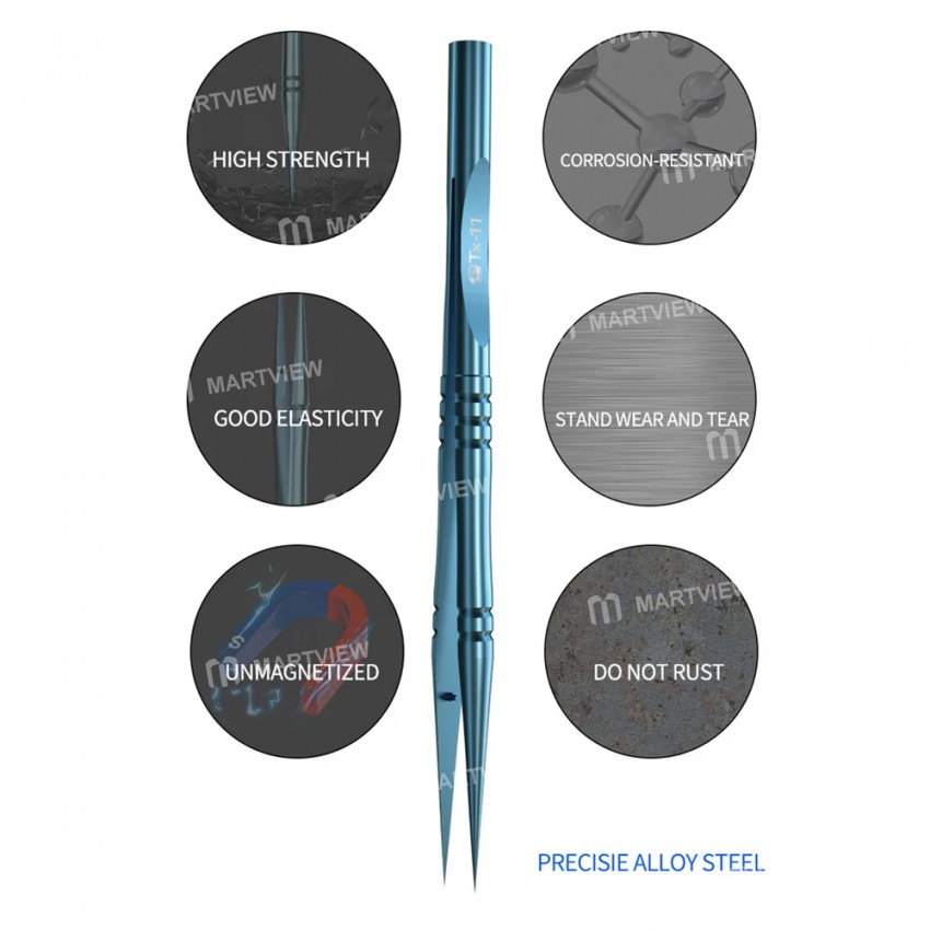 mechanic tx-11-tx-15-high-precision-high-hardness-titanium-alloy-jump-wire-tweezers-11