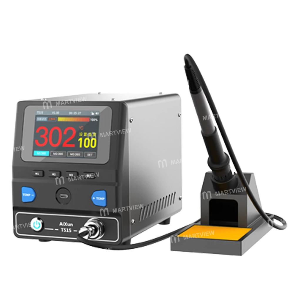 aixun t515-150w-hd-color-display-high-frequency-soldering-station-with-usbrs485-communication-1
