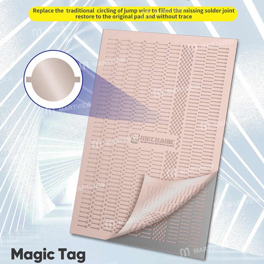 Mechanic 2nd Magic Tag Rework Pad Dots Repairing Soldering Spot