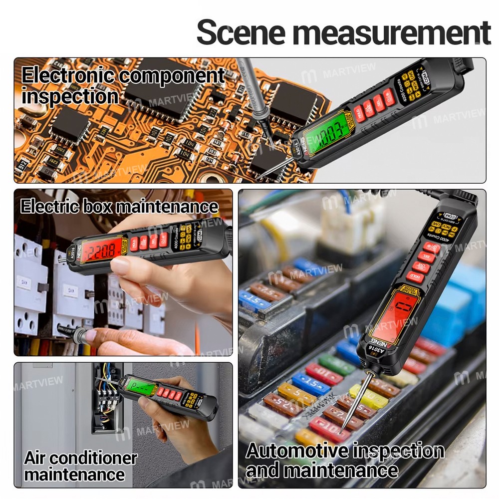 aneng a3016-rechargeable-ac-dc-voltage-smart-mini-pen-type-digital-multimeter-for-car-diagnostic-10