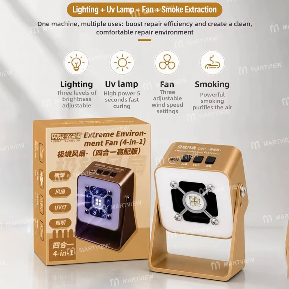 keguan 4-in-1-high-performance-edition-led-lighting-uv-lamp--cooling-fan--smoke-extraction-8