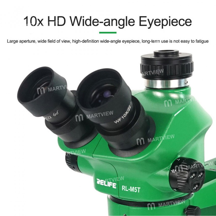 relife rl-m5t-b3-07-50x-continuous-zoom-trinocular-hd-stereo-microscope-for-mobile-phone-repair-4