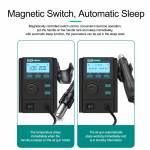 Quick 2008D+ 750W Lead-free Intelligent Digital Display Hot Air Gun Desoldering Rework Station